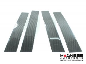 Alfa Romeo Giulia Exterior Door Pillars - Carbon Fiber